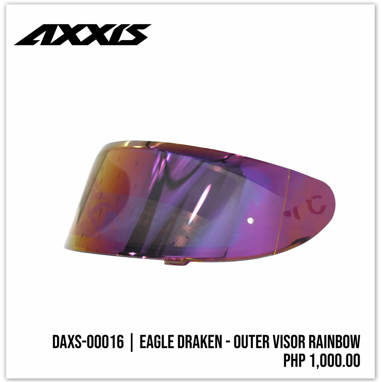 Eagle Draken - Outer Visor Rainbow