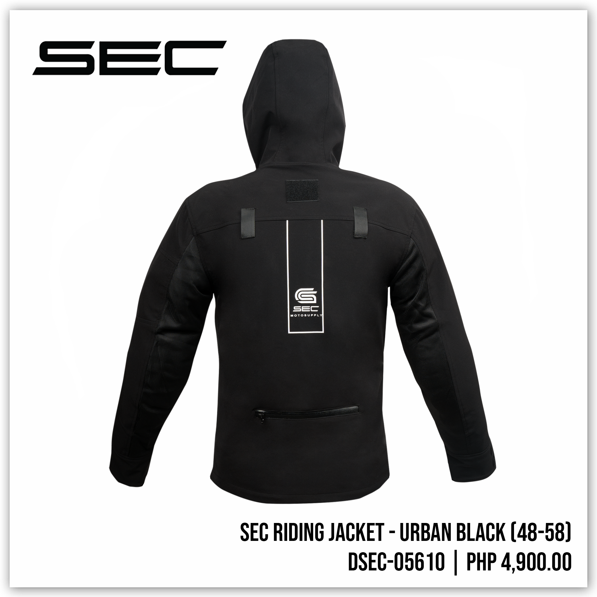SEC Riding Jacket - Urban Black